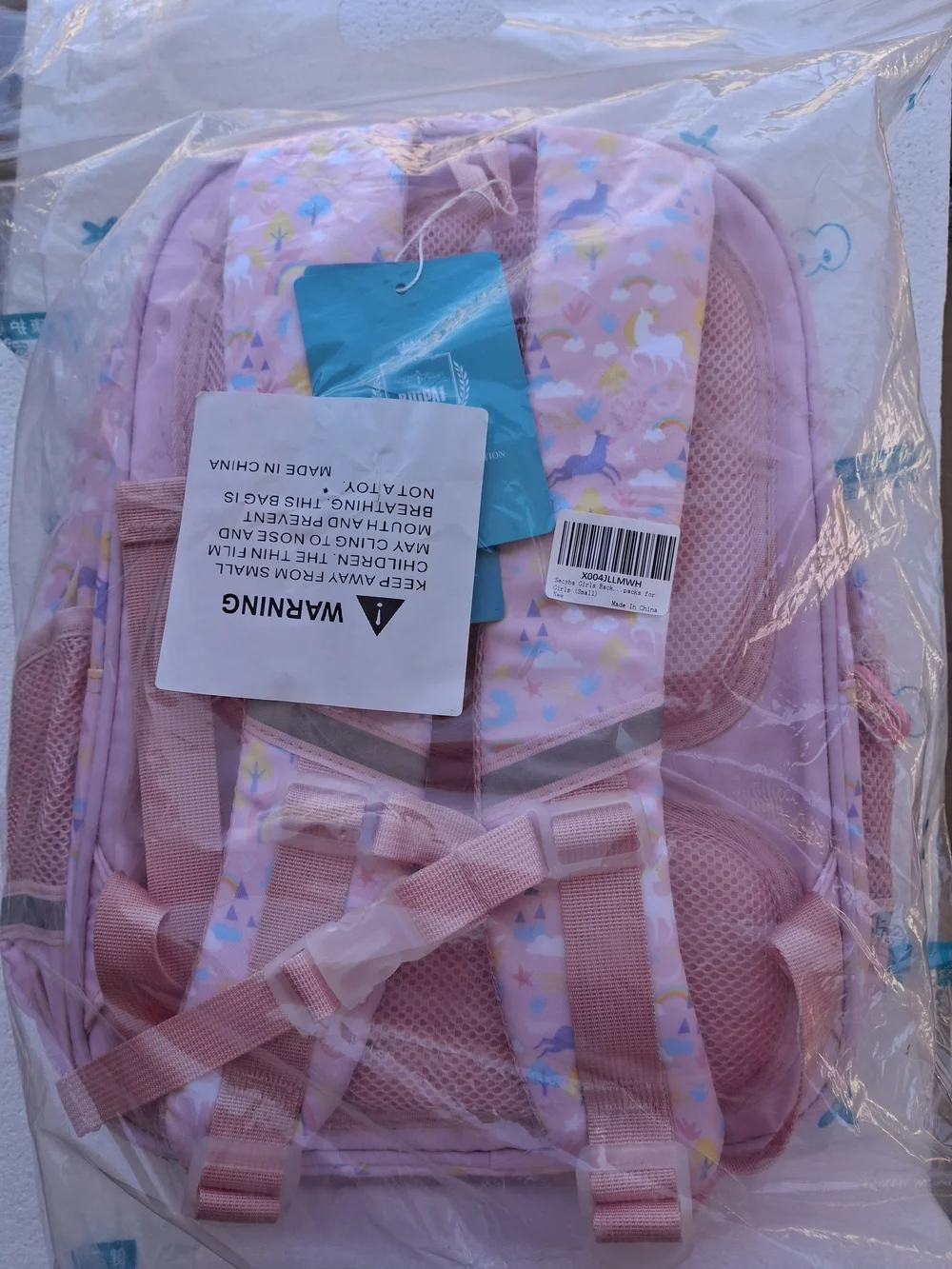 Kids Unicorn Backpack - Pink